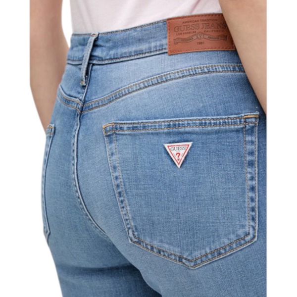 Guess - Γυναικείο Παντελόνι Τζιν G05 Skinny W6RA92D7044-GMIU Μπλε Ανοιχτό W6RA92D7044-GMIU