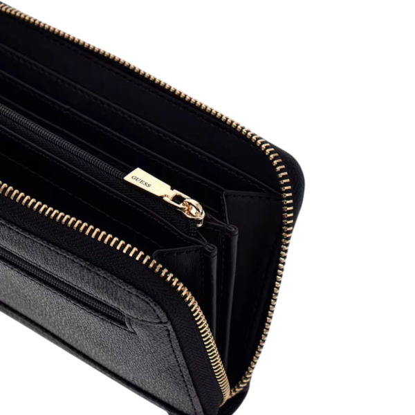 Guess - Γυναικείο Πορτοφόλι Lindsey SLG SWSG9749146-CLO Μαύρο SWSG9749146-CLO