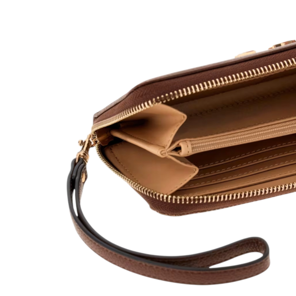 Guess - Γυναικείο Πορτοφόλι Lindsey SLG SWSG9749146-LTL Καφέ SWSG9749146-LTL