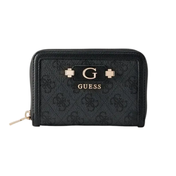 Guess - Γυναικείο Πορτοφόλι Lindsey Zip Around SWSG9749140-CLO Μαύρο