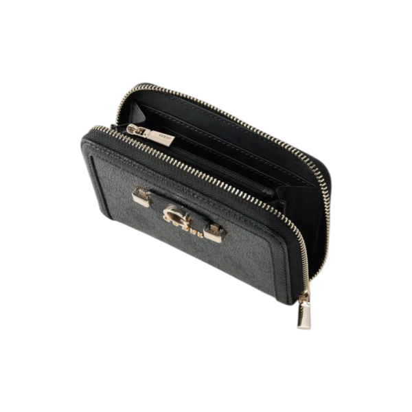 Guess - Γυναικείο Πορτοφόλι Lindsey Zip Around SWSG9749140-CLO Μαύρο SWSG9749140-CLO