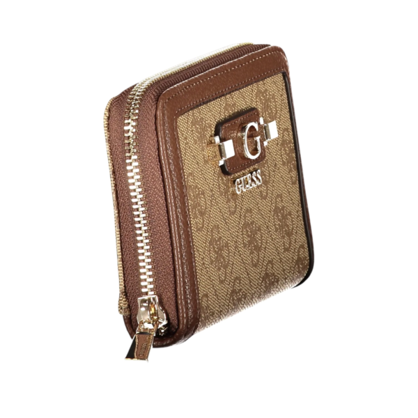 Guess - Γυναικείο Πορτοφόλι Lindsey Zip Around SWSG9749140-LTL Καφέ SWSG9749140-LTL