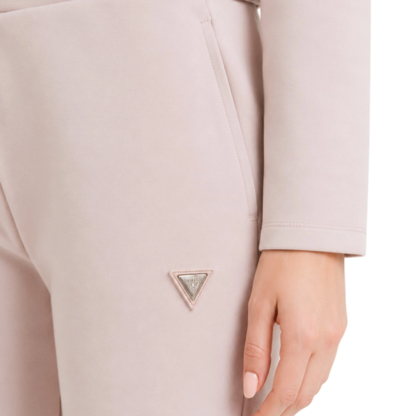Guess - Γυναικείο Φούτερ Olympe Regular Fit V4YQ05KCAY2-G6I4 Ροζ V4YQ05KCAY2-G6I4