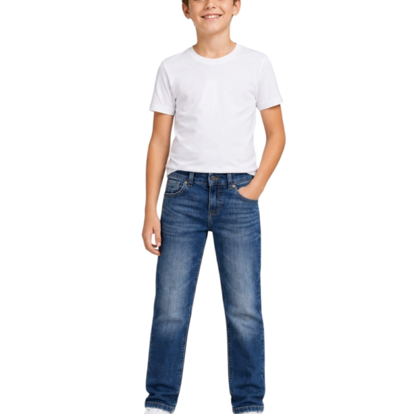 Guess - Παιδικό Τζιν Παντελόνι L3YA04D52Z0-NDRK Μπλε
