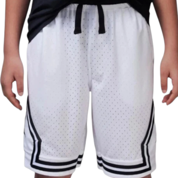Jordan - Αθλητικό Παιδικό Σορτς Sport Diamond 95D313-001 Λευκό