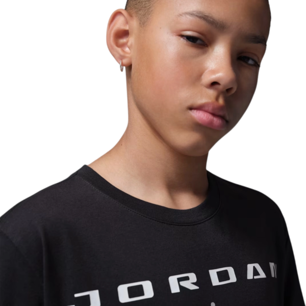 Jordan - Παιδική Μπλούζα T-Shirt Graphic Tee 95G110-023 Μαύρο 95G110-023