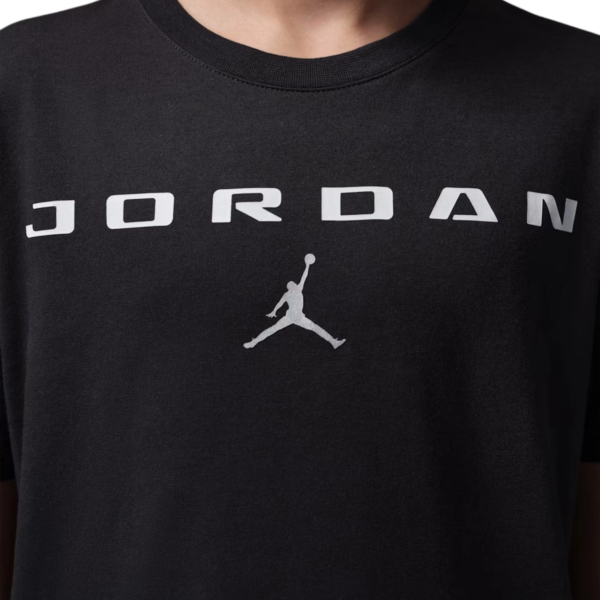 Jordan - Παιδική Μπλούζα T-Shirt Graphic Tee 95G110-023 Μαύρο 95G110-023