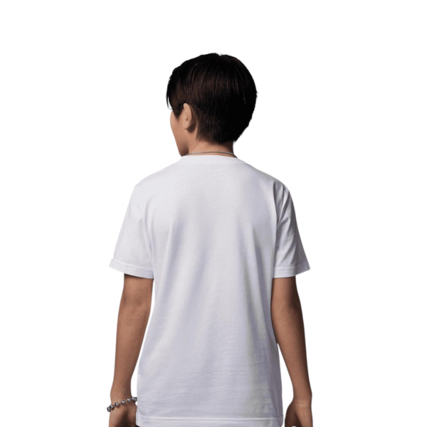 Jordan - Παιδική Μπλούζα T-Shirt Jdb Mj Wordmark 95D634-001 Λευκό 95D634-001