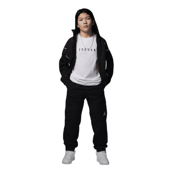 Jordan - Παιδική Μπλούζα T-Shirt Jdb Mj Wordmark 95D634-001 Λευκό 95D634-001