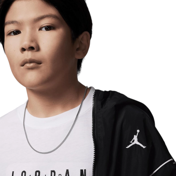Jordan - Παιδική Μπλούζα T-Shirt Jdb Mj Wordmark 95D634-001 Λευκό 95D634-001
