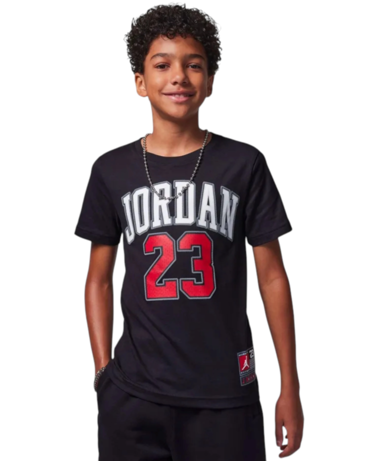 Jordan - Παιδική Μπλούζα T-Shirt Practice Flight 95A088-KR5 Μαύρο