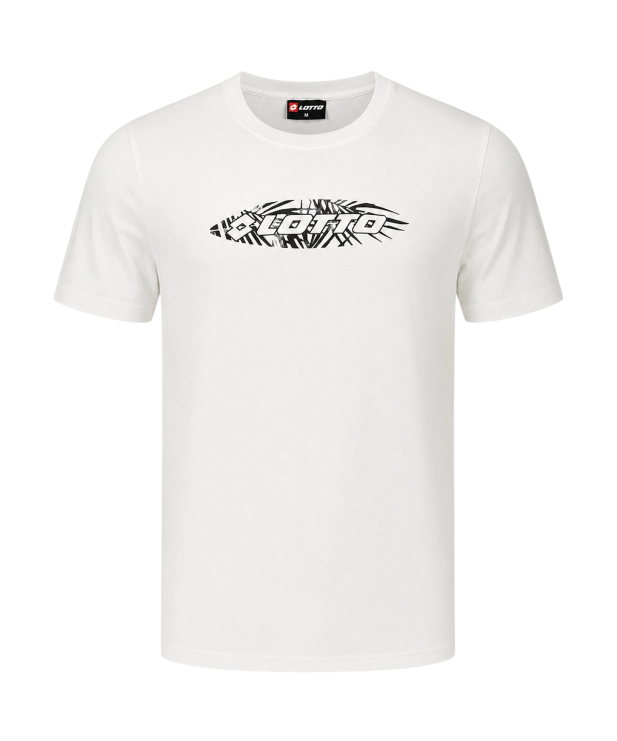 Lotto - Ανδρικό Κοντομάνικο Αθλητικό T-Shirt 466009-WHITE Λευκό