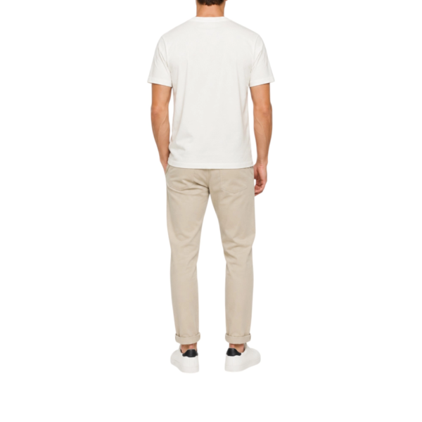 Marina Militaire - Ανδρικό Κοντομάνικο T-Shirt M04T-BIANCO Λευκό M04T-BIANCO