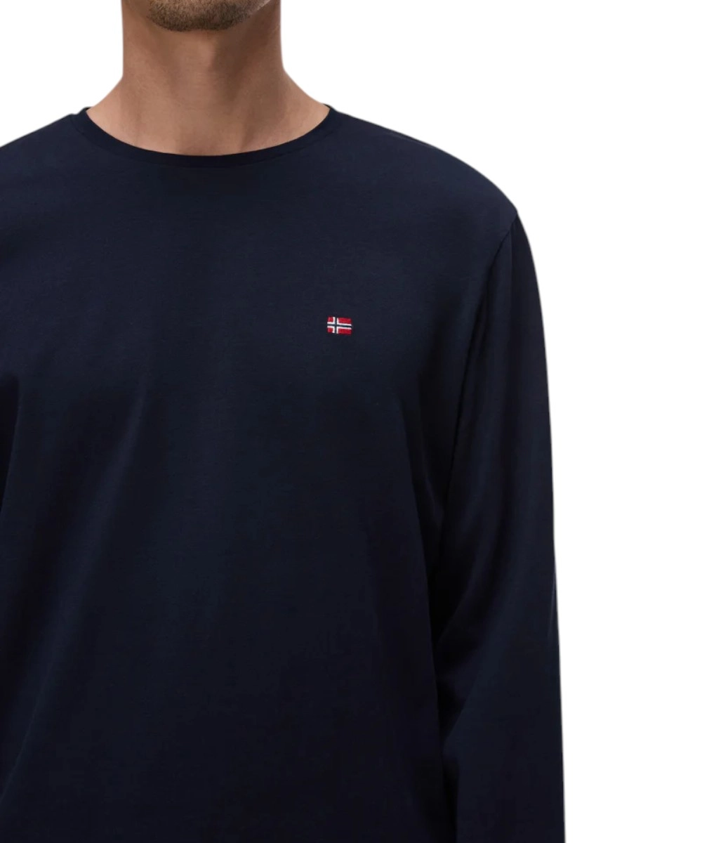 Napapijri – Ανδρική Μακρυμάνικη Μπλούζα T-Shirt NP0A4HN7-176 Μπλε Σκούρο (3) Napapijri - Ανδρική Μακρυμάνικη Μπλούζα T-Shirt NP0A4HN7-176 Μπλε Σκούρο NP0A4HN7176