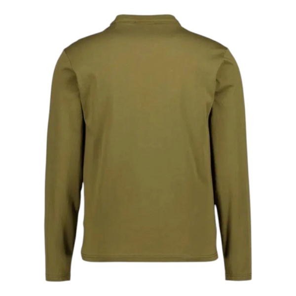 Napapijri - Ανδρική Μακρυμάνικη Μπλούζα T-Shirt NP0A4HN7-G3A Λαδί NP0A4HN7G3A