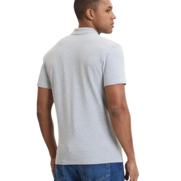 Napapijri - Ανδρικό T-shirt Polo Ealis SS Regular Fit NP0A4H8B-795 Γκρι NP0A4H8B795