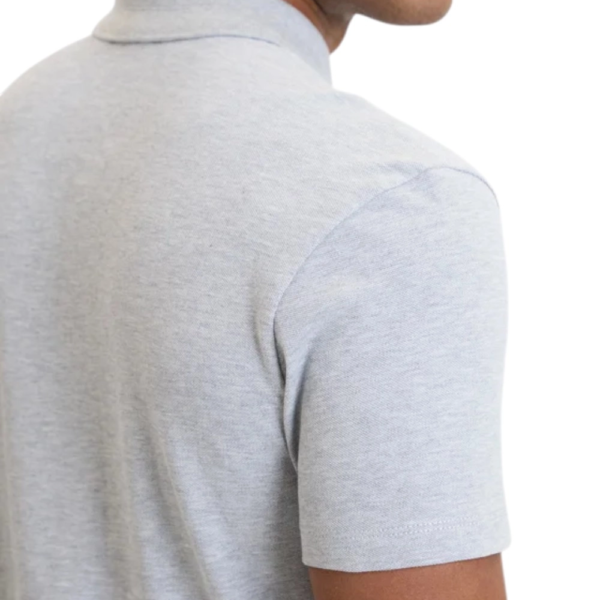 Napapijri - Ανδρικό T-shirt Polo Ealis SS Regular Fit NP0A4H8B-795 Γκρι NP0A4H8B795