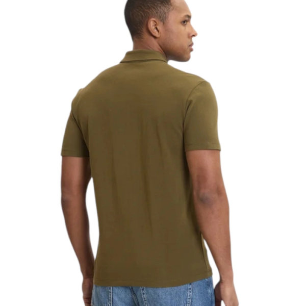 Napapijri - Ανδρικό T-shirt Polo Ealis SS Regular Fit NP0A4H8B-G3A Πράσινο NP0A4H8BG3A