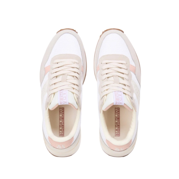 Napapijri - Γυναικεία Sneakers Astra Mesh NP0A8A6C-02U Λευκό/Ροζ NP0A8A6C02U