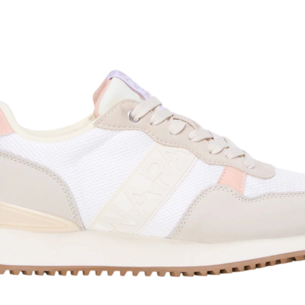 Napapijri - Γυναικεία Sneakers Astra Mesh NP0A8A6C-02U Λευκό/Ροζ NP0A8A6C02U