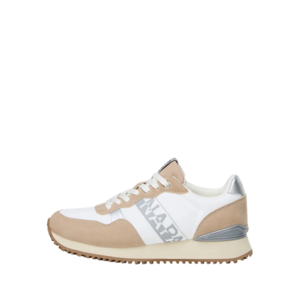 Napapijri - Γυναικεία Sneakers Astra Nyp NP0A8B9O-03D Λευκό/Καφέ NP0A8B9O03D