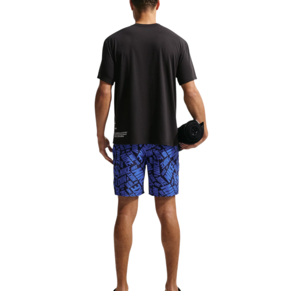 Nike - Ανδρική Αντηλιακή Μπλούζα Short Sleeve Hydroguard NESSG523-001 Μαύρο NESSG523-001