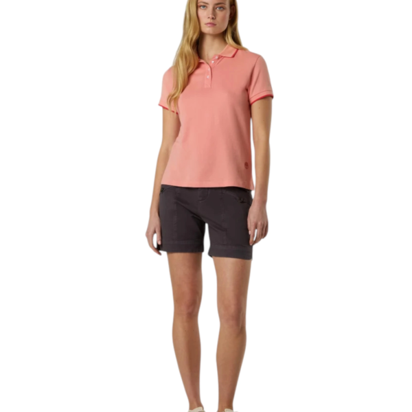 North Sails- Γυναικεία Κοντομάνικη Μπλούζα Polo Modal jersey 092308-000-0183 Κοραλλί 092308-000-0183