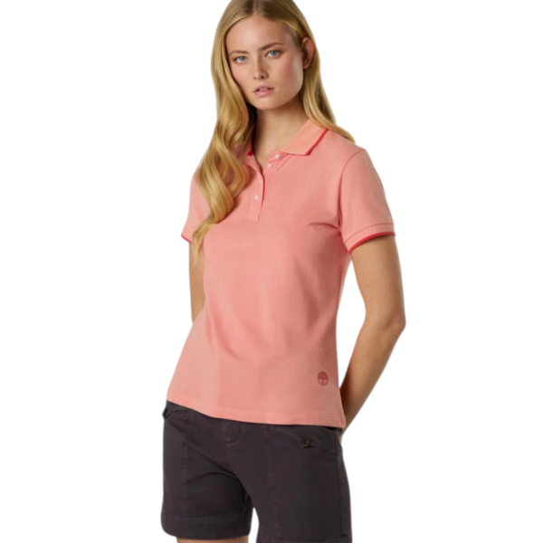 North Sails- Γυναικεία Κοντομάνικη Μπλούζα Polo Modal jersey 092308-000-0183 Κοραλλί 092308-000-0183