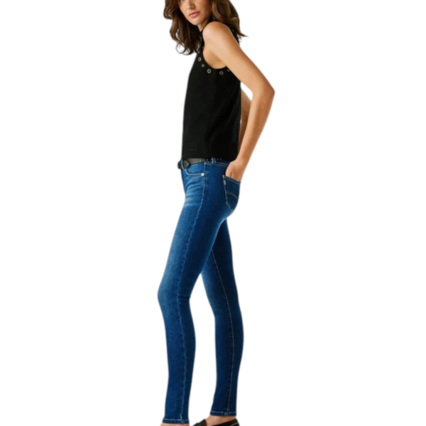 Pepe Jeans - Γυναικείο Τζιν Παντελόνι Soho Low Rise Skinny Fit PL2045838-000 Μπλε PL2045838-000