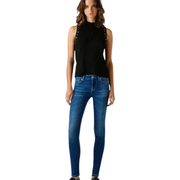 Pepe Jeans - Γυναικείο Τζιν Παντελόνι Soho Low Rise Skinny Fit PL2045838-000 Μπλε PL2045838-000