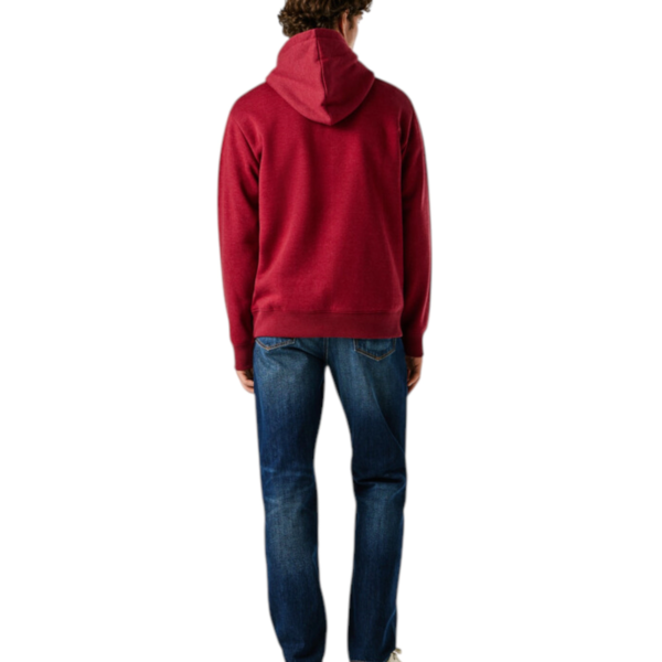 Pepe Jeans - Ανδρική Φούτερ με Κουκούλα Griffin Regular Fit PM5800071-287 Μπορντό PM5800071-287