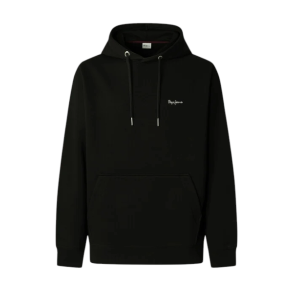 Pepe Jeans - Ανδρική Φούτερ με Κουκούλα Griffin Regular Fit PM5800071-999 Μαύρο PM5800071-999