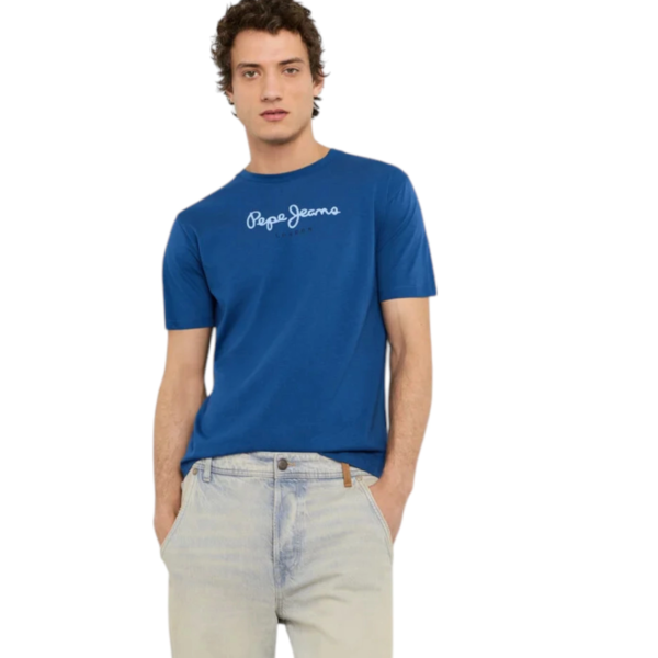 Pepe Jeans - Ανδρικό T-shirt Eggo N PM5010178-591 Μπλε