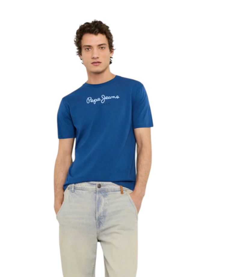 Pepe Jeans - Ανδρικό T-shirt Eggo N PM5010178-591 Μπλε