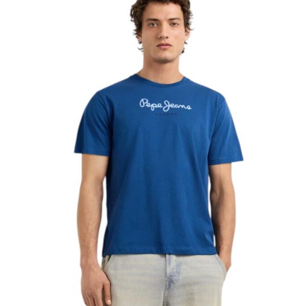 Pepe Jeans - Ανδρικό T-shirt Eggo N PM5010178-591 Μπλε PM5010178-591
