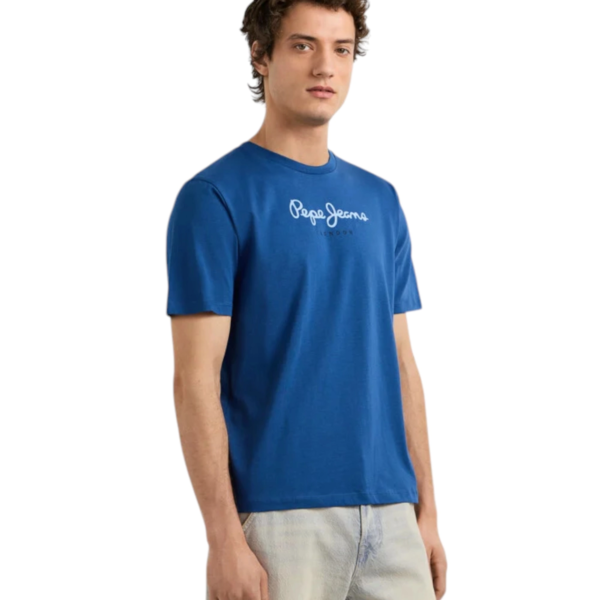 Pepe Jeans - Ανδρικό T-shirt Eggo N PM5010178-591 Μπλε PM5010178-591