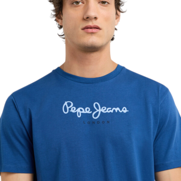 Pepe Jeans - Ανδρικό T-shirt Eggo N PM5010178-591 Μπλε PM5010178-591