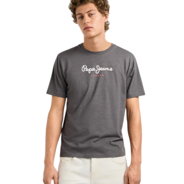 Pepe Jeans - Ανδρικό T-shirt Eggo N PM5010178-913 Γκρι PM5010178-913