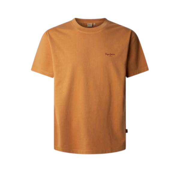 Pepe Jeans - Ανδρικό T-shirt Jacko Regular Fit PM508664-166 Πορτοκαλί PM508664-166