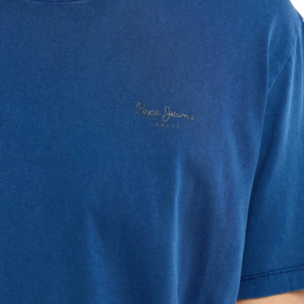 Pepe Jeans - Ανδρικό T-shirt Jacko Regular Fit PM508664-591 Μπλε PM508664-591