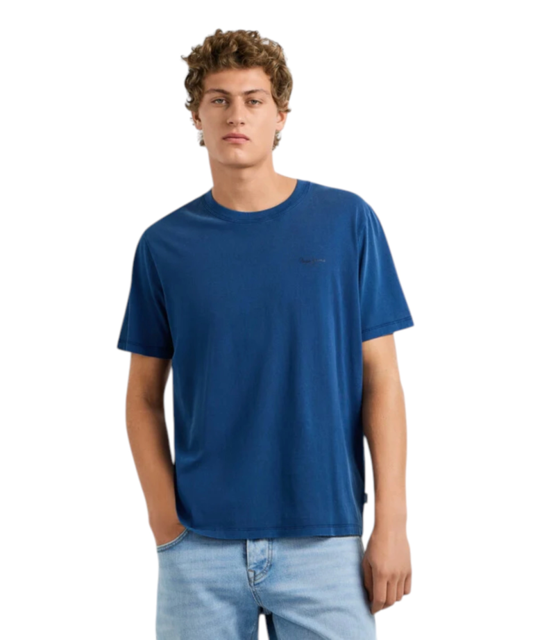 Pepe Jeans - Ανδρικό T-shirt Jacko Regular Fit PM508664-591 Μπλε