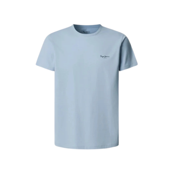 Pepe Jeans - Ανδρικό T-shirt Original Basic PM5010180-532 Γαλάζιο PM5010180-532