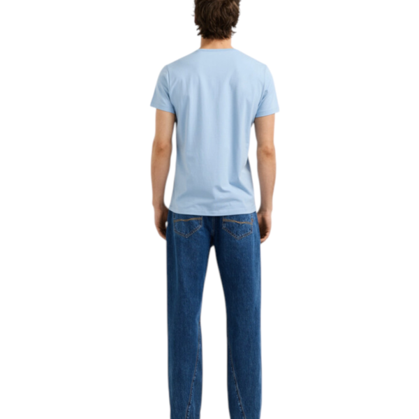 Pepe Jeans - Ανδρικό T-shirt Original Basic PM5010180-532 Γαλάζιο PM5010180-532