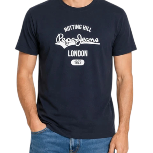 Pepe Jeans - Ανδρικό Κοντομάνικο T-shirt Jimmy Tee PM5010405-597 Μπλε PM5010405-597