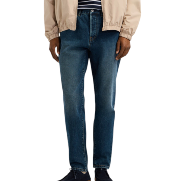 Pepe Jeans - Ανδρικό Τζιν Παντελόνι Camden Taper Fit PM2084031-000 Μπλε Σκούρο