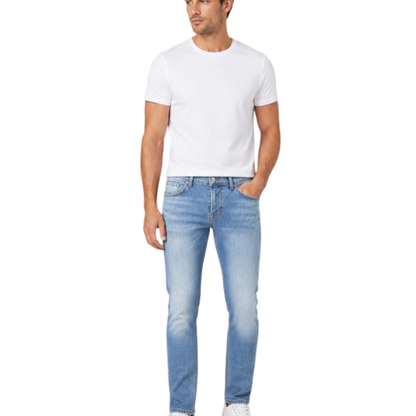 Pepe Jeans - Ανδρικό Τζιν Παντελόνι finsbury Skinny Fit PM20849904-000 Μπλε PM20849904-000