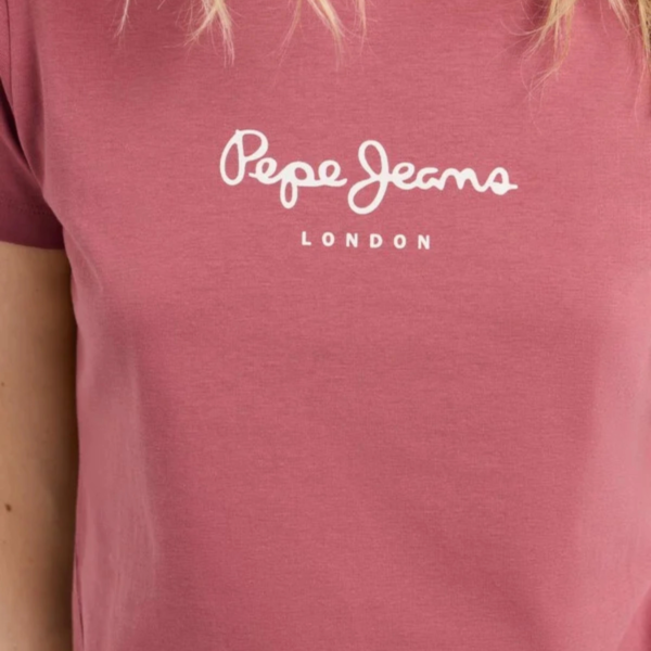 Pepe Jeans - Γυναικείο T-shirt New Virginia Ssn PL505202-371 Ροζ PL505202-371