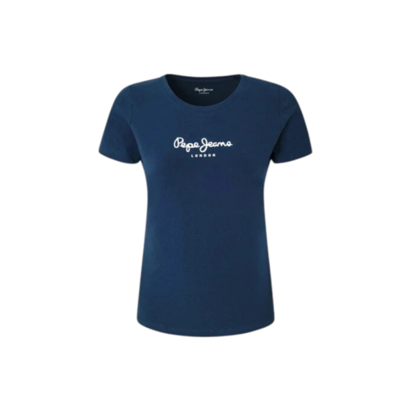 Pepe Jeans - Γυναικείο T-shirt New Virginia Ssn PL505202-575 Μπλε PL505202-575