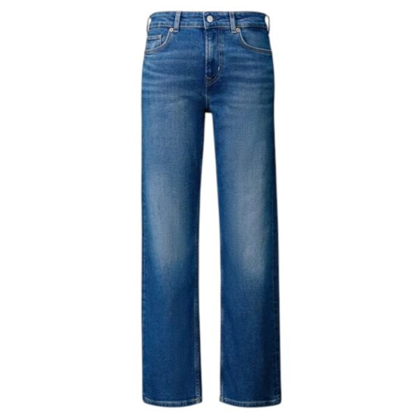 Pepe Jeans - Γυναικείο Τζιν Παντελόνι Arrow Mid Rise Straight Fit PL20510694-000 Μπλε PL20510694-000