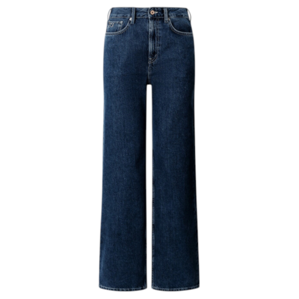 Pepe Jeans - Γυναικείο Τζιν Παντελόνι Eden High Rise Straight Fit PL20510742-000 Μπλε PL20510742-000